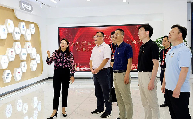 농업 보험 부과 및 전문가 센터의 파티 지점은 Yuanchen 기술을 수행하는 기술
